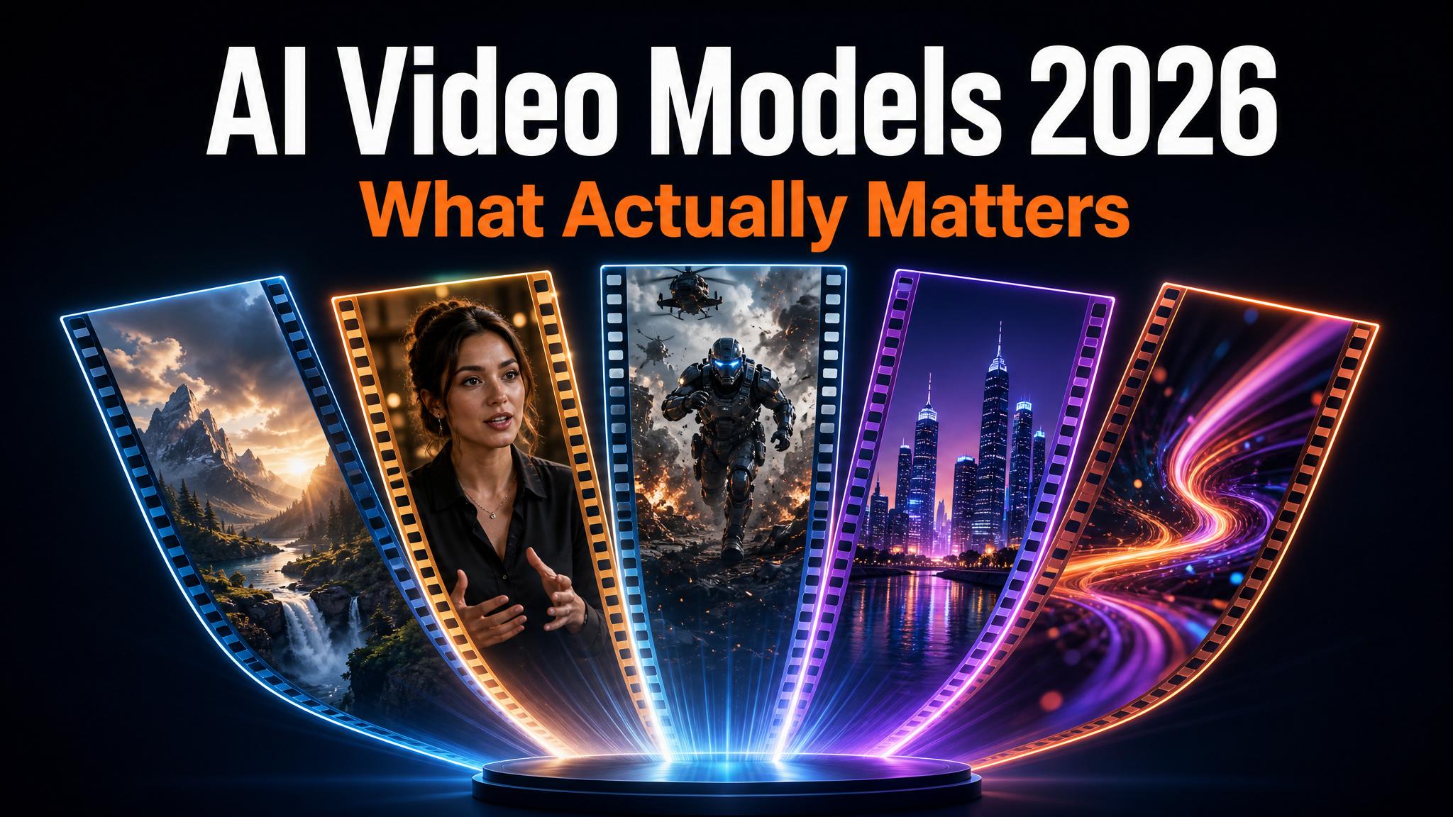 The Most Powerful AI Video Models in 2026 (And What Actually Matters)